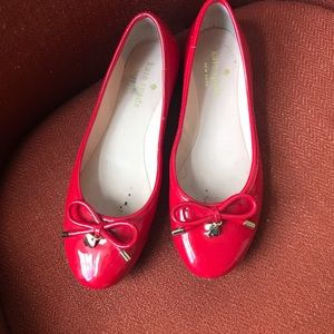 Red Kate Spade flats